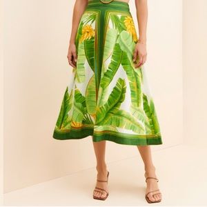 Farm Rio Forest Midi Skirt